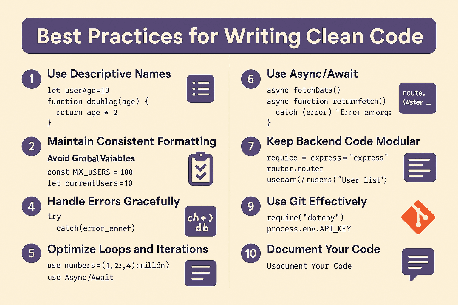 Best Coding Practices for JavaScript & Full-Stack Development
