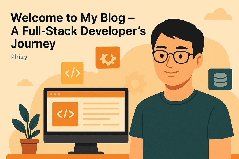 Welcome to My Blog – A Full-Stack Developer's Journey